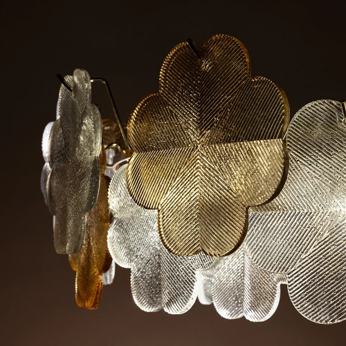 Подвесная люстра ARTE LAMP MALLIKA A4077SP-10GO фото 3