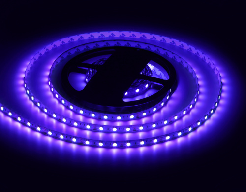 Комплект светодиодной ленты 12В 5050 60Led 14.4Вт/м Цветная RGB IP20 5м фото 5 Комплект светодиодной ленты 12В 5050 60Led 14.4Вт/м Цветная RGB IP20 5м фото 5