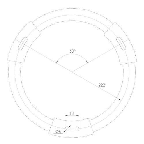 Потолочный светодиодный светильник Arlight IM-Rondo-Emergency-3H-R500-54W Day4000 041070 фото 4