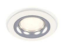 Комплект встраиваемого светильника Ambrella light Techno Spot XC7621003 SWH/PSL белый песок/серебро полированное (C7621, N7012)