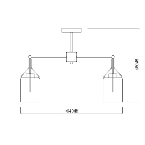 Светильник на штанге Escada 688/5P E14*40W Brass фото 2 Светильник на штанге Escada 688/5P E14*40W Brass фото 2
