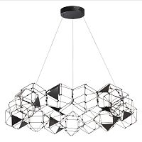 5087/68L L-VISION ODL25 293 черный хром/металл Люстра LED 68W 4000K 3740Лм TRELLIS