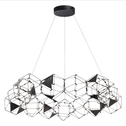 5087/68L L-VISION ODL25 293 черный хром/металл Люстра LED 68W 4000K 3740Лм TRELLIS 5087/68L L-VISION ODL25 293 черный хром/металл Люстра LED 68W 4000K 3740Лм TRELLIS