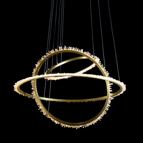 Подвесной светильник MD20020154-3A satin gold фото 5