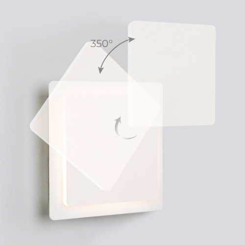 Настенный светодиодный светильник Screw LED 40136/1 белый фото 4