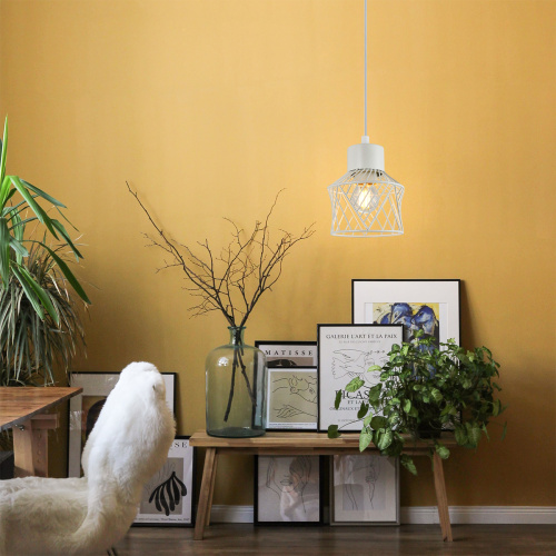 Подвесной светильник Escada 10174/1S E27*40W White фото 3 Подвесной светильник Escada 10174/1S E27*40W White фото 3