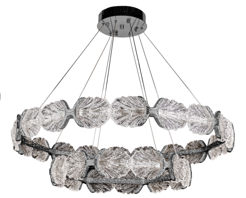 Люстра подвесная Pianta Silver FL1193-10P Люстра подвесная Pianta Silver FL1193-10P