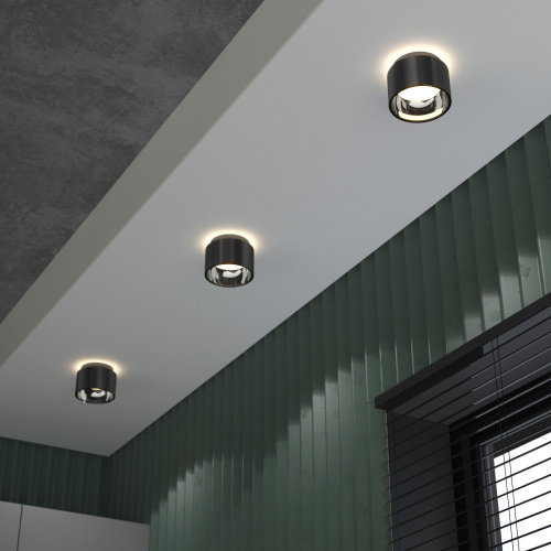 Накладной точечный светодиодный светильник 1069 GX53 Черный жемчуг фото 2