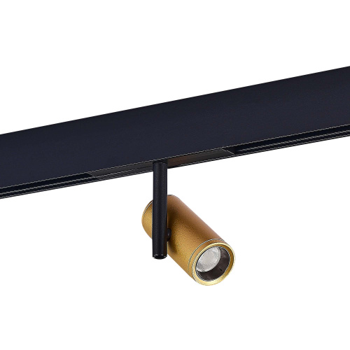 ST808.236.08 Магнитный трековый светильник Золотистый LED 1*8W 3000K 550Lm Ra>90 36° IP20 D42xH135 4 SKYLINE 48 фото 3