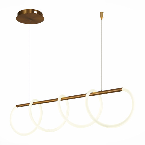 SL6102.303.45 Светильник подвесной ST-Luce Латунь/Белый LED 1*45W 4000K SAGRATO фото 3