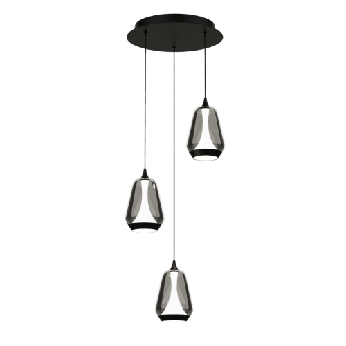 Подвесной светильник MD24001011-3A black/smoky