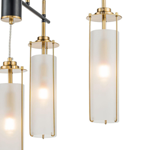 Подвесная люстра Indigo Torcia 11038/5P Brass V000419 фото 3