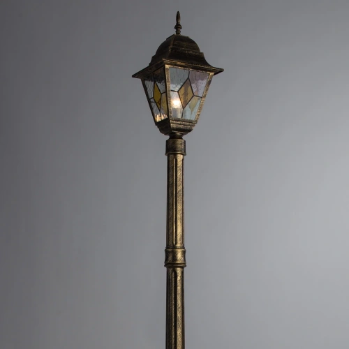 Парковый светильник Arte Lamp BERLIN A1017PA-1BN фото 2