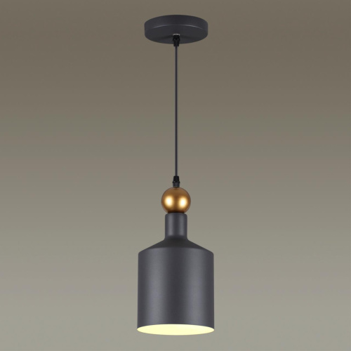 4085/1 PENDANT ODL19 417 темн.серый/золотой Подвес Е27 1*40W 220V BOLLI фото 4 4085/1 PENDANT ODL19 417 темн.серый/золотой Подвес Е27 1*40W 220V BOLLI фото 4