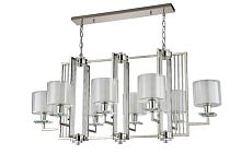 Crystal Lux Люстра Crystal Lux NICOLAS SP8 L1000 NICKEL/WHITE