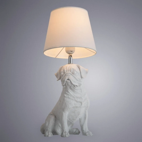 Декоративная настольная лампа Arte Lamp BOBBY A1512LT-1WH фото 2 Декоративная настольная лампа Arte Lamp BOBBY A1512LT-1WH фото 2