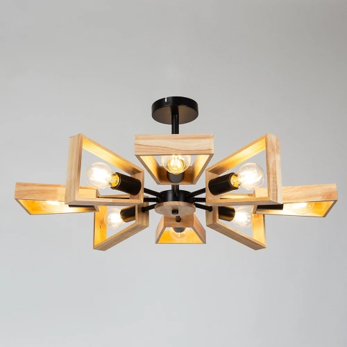 Люстра на штанге Arte Lamp BRUSSELS A8030PL-8BK фото 2