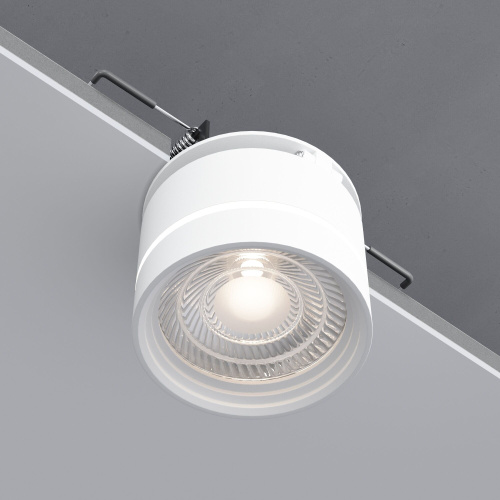 Встраиваемый поворотный светодиодный светильник 8W 4200K белый 25035/LED фото 3 Встраиваемый поворотный светодиодный светильник 8W 4200K белый 25035/LED фото 3