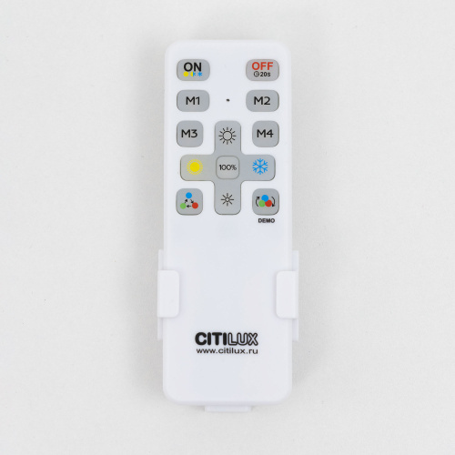 Citilux Купер CL72470G0 LED RGB Светильник с пультом Белый фото 24 Citilux Купер CL72470G0 LED RGB Светильник с пультом Белый фото 24