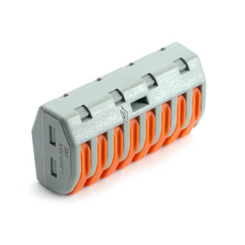 Клемма строительно-монтажная 8-проводная STEKKER, LD222-418 фото 2