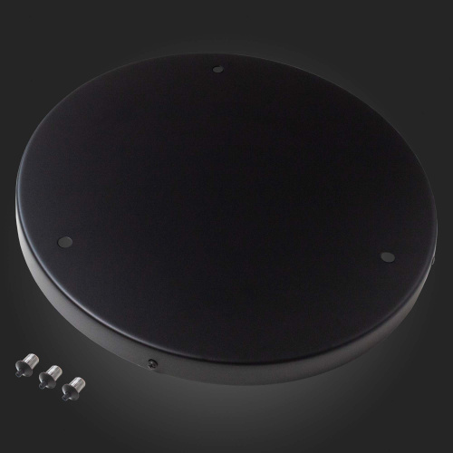 SL001.403.03 Потолочное крепление на 3 лампы (круглое) ST-Luce Черный SL1 фото 5 SL001.403.03 Потолочное крепление на 3 лампы (круглое) ST-Luce Черный SL1 фото 5