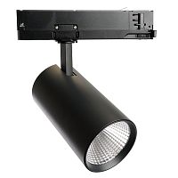 Светодиодный светильник Feron AL147 трековый на шинопровод 30W 4000K 35 градусов черный, 3х фазный