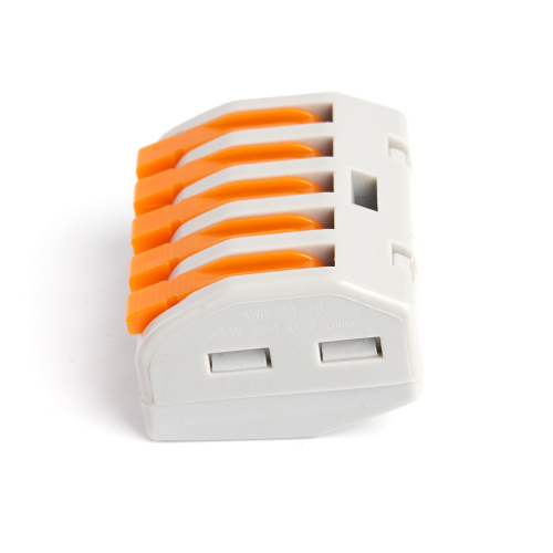 Клемма строительно-монтажная 5-проводная STEKKER, LD222-615 фото 2