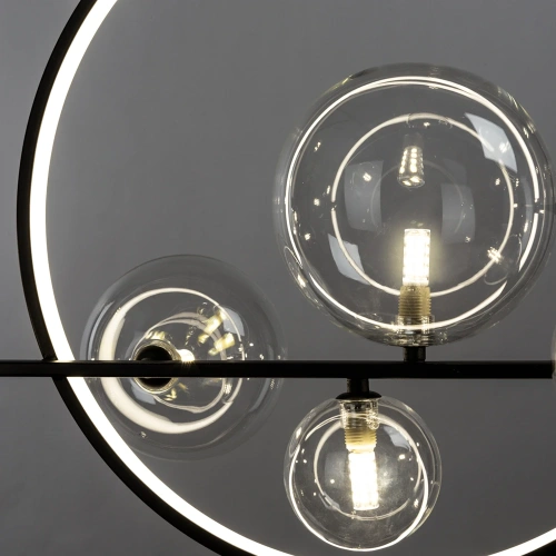 Люстра на штанге Arte Lamp SATURN A7790SP-75BK фото 3 Люстра на штанге Arte Lamp SATURN A7790SP-75BK фото 3