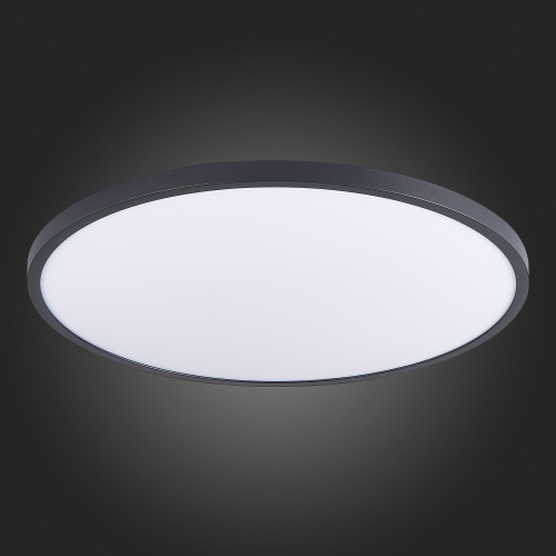 ST601.442.48 Светильник потолочный Черный LED 1*48W 4000K 4 320Lm Ra>90 120° IP20 D600xH27 185-265V Накладные светильники фото 3