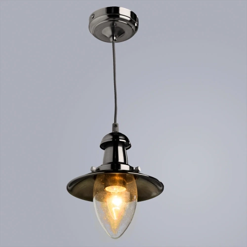 Подвесной светильник Arte Lamp FISHERMAN A5518SP-1SS фото 2 Подвесной светильник Arte Lamp FISHERMAN A5518SP-1SS фото 2