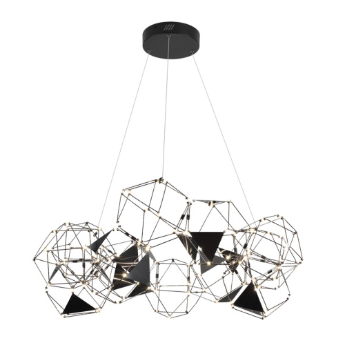 5087/56L L-VISION ODL25 293 черный хром/металл Люстра LED 56W 4000K 3360Лм TRELLIS фото 3 5087/56L L-VISION ODL25 293 черный хром/металл Люстра LED 56W 4000K 3360Лм TRELLIS фото 3