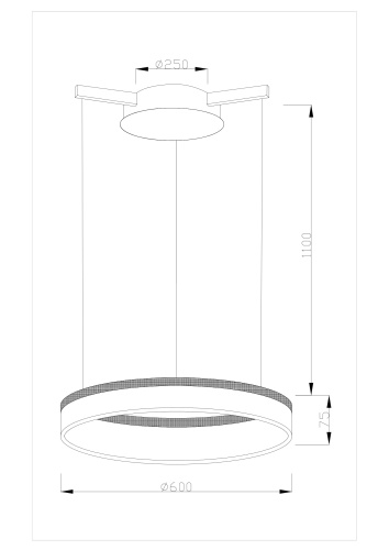 Светодиодная подвесная люстра Moderli V1720-PL Via фото 2