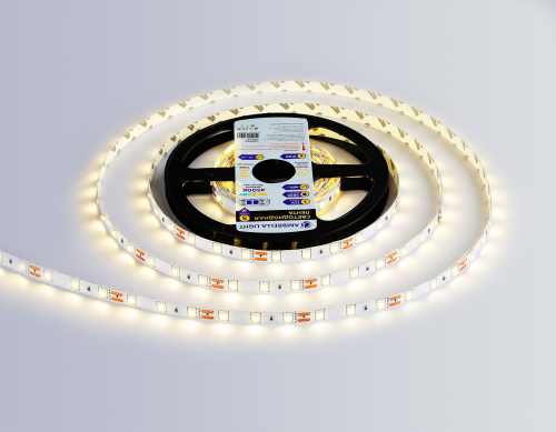 Светодиодная лента 12В 2835 60Led 4.8Вт/м 4500K IP20 5м фото 3