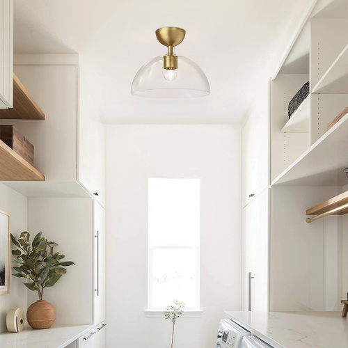 Потолочный светильник Alora Mood, Арт. ALM-JUDE-SF-GD-CL фото 7