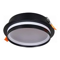 Встраиваемый светильник Reluce Technical 70002-9.0-001RLD GX70 BK