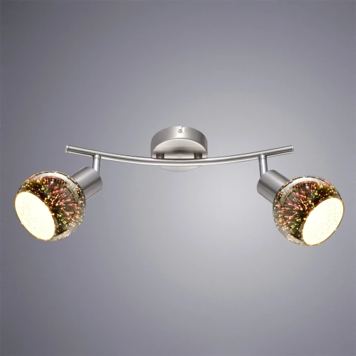 Спот Arte Lamp ILLUSIONE A6125AP-2SS фото 2 Спот Arte Lamp ILLUSIONE A6125AP-2SS фото 2