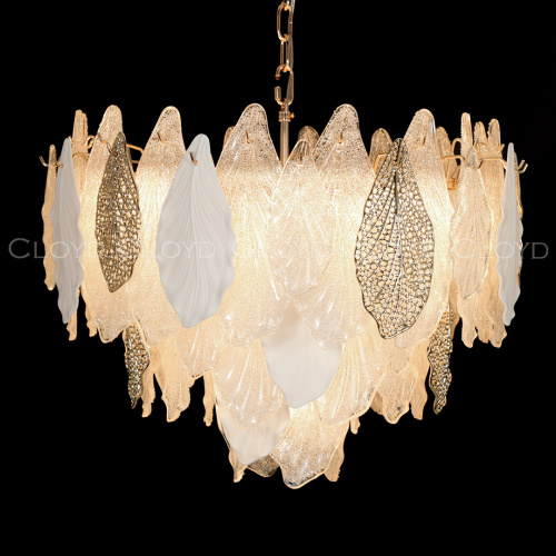 Люстра Cloyd SENEGAL-A C15 / Ø60 см - с золотыми листьями - золото (арт.10366) фото 3 Люстра Cloyd SENEGAL-A C15 / Ø60 см - с золотыми листьями - золото (арт.10366) фото 3