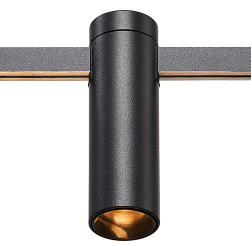 ST810.406.05 Магнитный трековый светильник FARM Черный LED 1*5W 3000K 227Lm Ra90 60 IP20 D35xH112 24 FARM фото 2