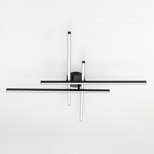 Citilux Стиг CL203141 LED Люстра потолочная с пультом Чёрная фото 6 Citilux Стиг CL203141 LED Люстра потолочная с пультом Чёрная фото 6