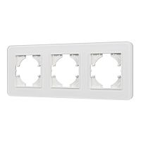 Рамка стеклянная FRM-OMALI-SFGS-3-WH Arlight 049712