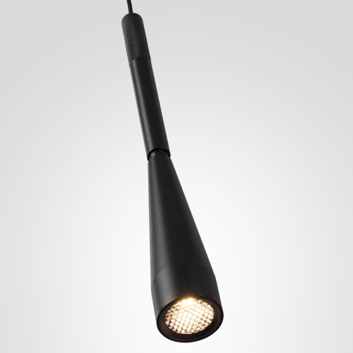 7030/6L HIGHTECH ODL26 271 светильник черный/металл/металл IP20 LED 6W 389Лм 38° 3000K 220-240V PIX фото 4