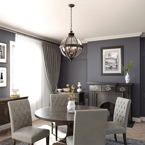 Подвесной светильник Feiss, Арт. FE-ADAMS-4P-ANL фото 10