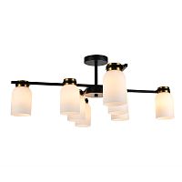 Светильник на штанге Escada 1151/8P E14*40W Black/Brass