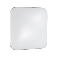 3020/DL TAN SN 213 Светильник пластик/хром LED 48Вт 3000-6300K 435х435 IP43 пульт ДУ/ LampSmart LONA
