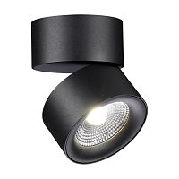 358781 OVER NT21 420 черный Светильник накладной светодиодный IP20 LED 25W 4000K 2200Лм 100-265V GRODA