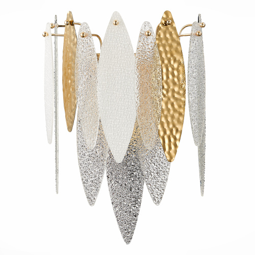 SL1224.201.02 Бра ST-Luce Золотистый/Прозрачный, Белый E14 2*60W LASTRA фото 2 SL1224.201.02 Бра ST-Luce Золотистый/Прозрачный, Белый E14 2*60W LASTRA фото 2