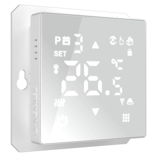 Умный сенсорный терморегулятор для теплого пола белый W1151201 Умный сенсорный терморегулятор для теплого пола белый W1151201