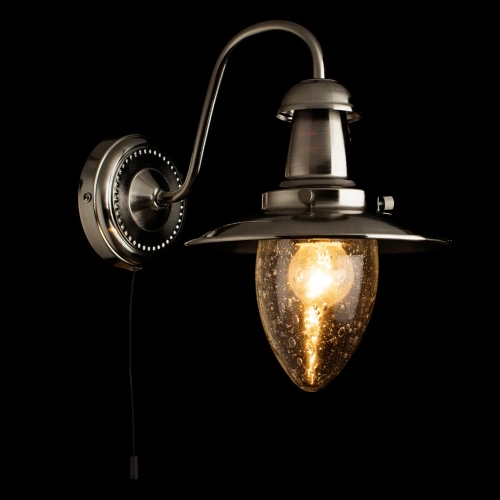 Бра Arte Lamp FISHERMAN A5518AP-1SS фото 2 Бра Arte Lamp FISHERMAN A5518AP-1SS фото 2
