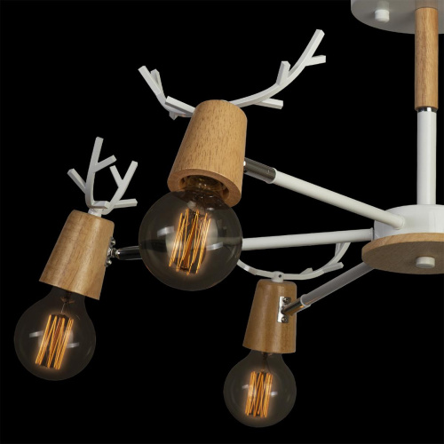 10024/6 White Люстра на штанге LOFT IT Sven фото 2 10024/6 White Люстра на штанге LOFT IT Sven фото 2