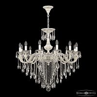 Люстра с хрустальными подвесками AL79101/12/300 B WMG Bohemia Ivele Crystal (Богемия Ивеле Кристалл)